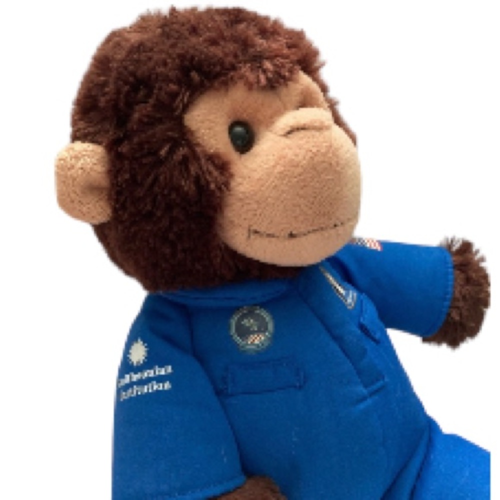 SMITHSONIAN INSTITUTION NASA Space Astronaut Animal Monkey Plush 15 inches Tall